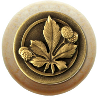 Horse Chestnut Wood Knob NHW-743N