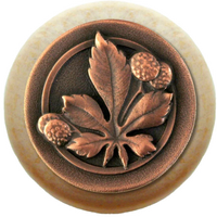 Horse Chestnut Wood Knob NHW-743N