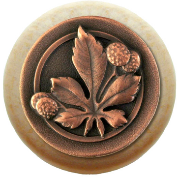 Horse Chestnut Wood Knob NHW-743N