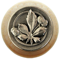 Horse Chestnut Wood Knob NHW-743N