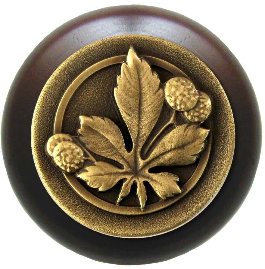 Horse Chestnut Wood Knob NHW-743W