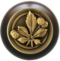 Horse Chestnut Wood Knob NHW-743W