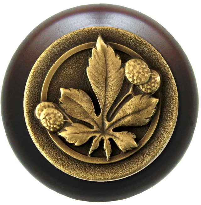 Horse Chestnut Wood Knob NHW-743W