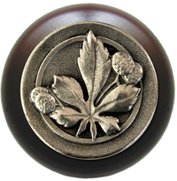 Horse Chestnut Wood Knob NHW-743W