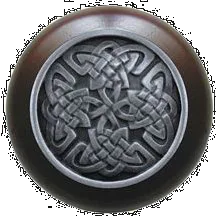 Celtic Isles/Dark Walnut Knob
