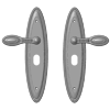 Oval Cylinder - Maximum C-C - 120mm