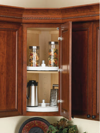 Rev-A-Shelf 18 in Polymer Full Circle Lazy Susan Shelf Only 3071-18-52