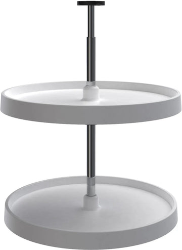 Rev-A-Shelf 20 in Polymer Full Circle Lazy Susans 2-Shelf 3072-20-52