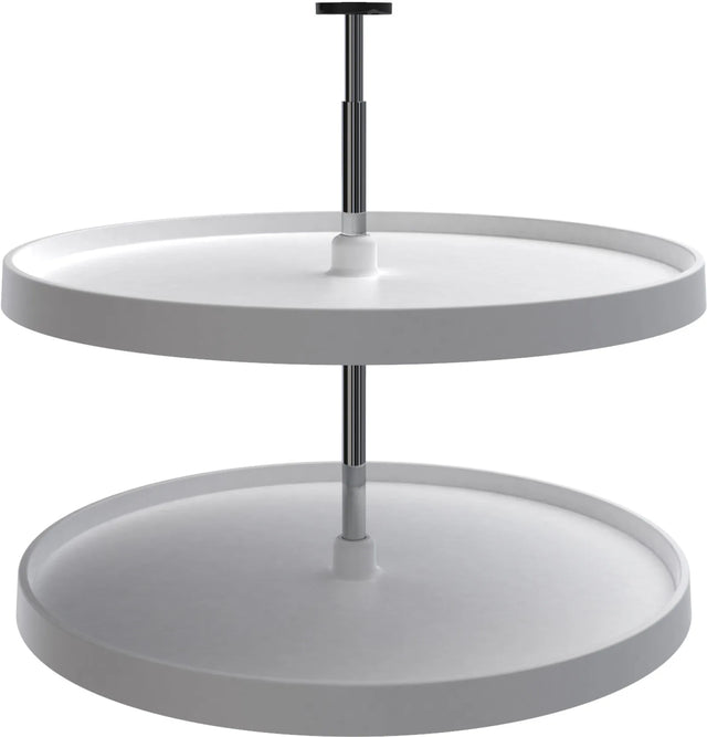 Rev-A-Shelf 28 in Polymer Full Circle Lazy Susans 2-Shelf 3072-28-52
