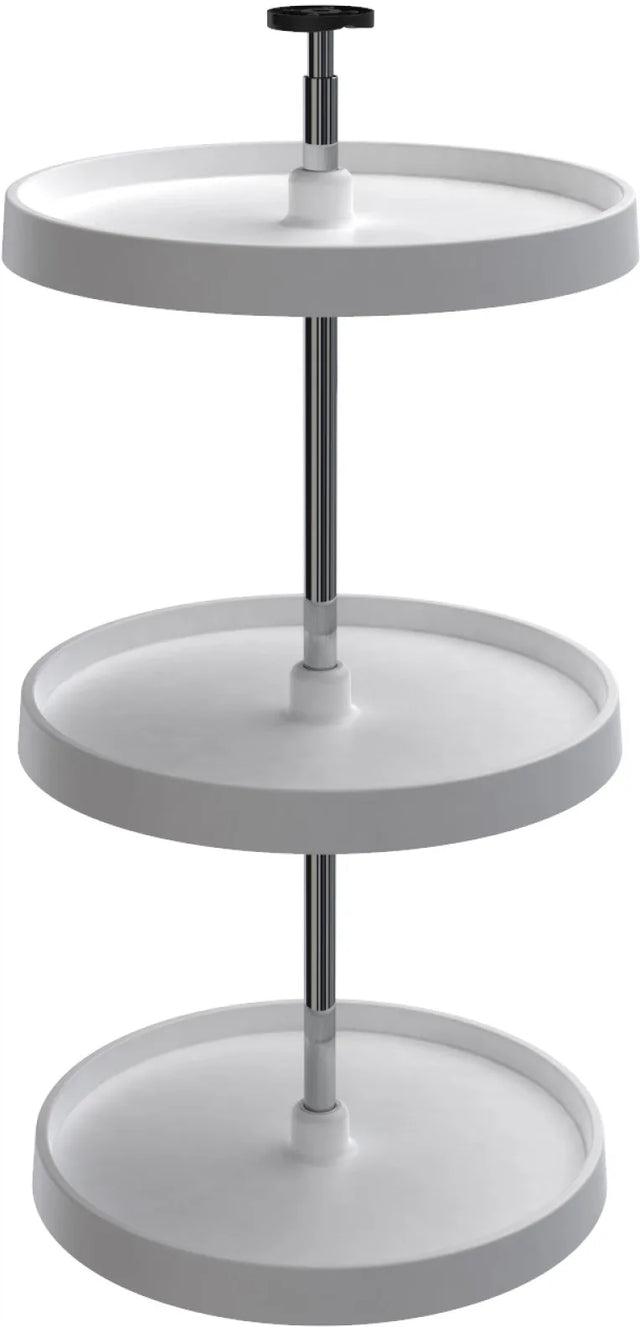 Rev-A-Shelf 18 in Polymer Full Circle Lazy Susans 3-Shelf 3073-18-531