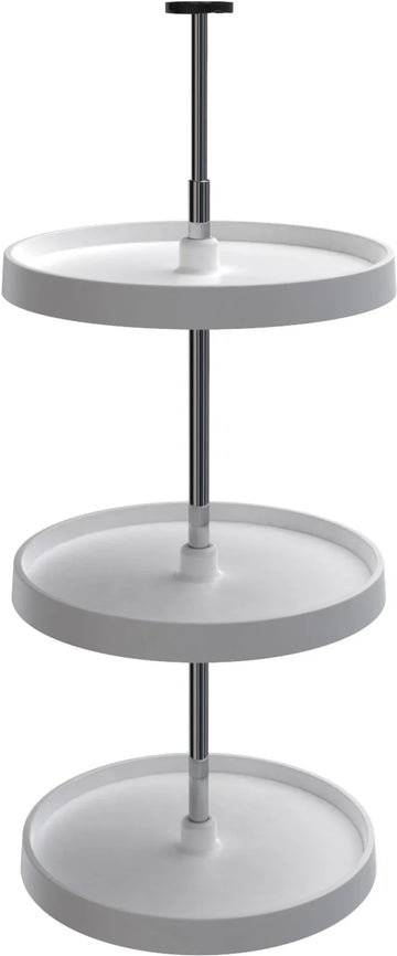 Rev-A-Shelf 18 in Polymer Full Circle Lazy Susans 3-Shelf 3073-18-536