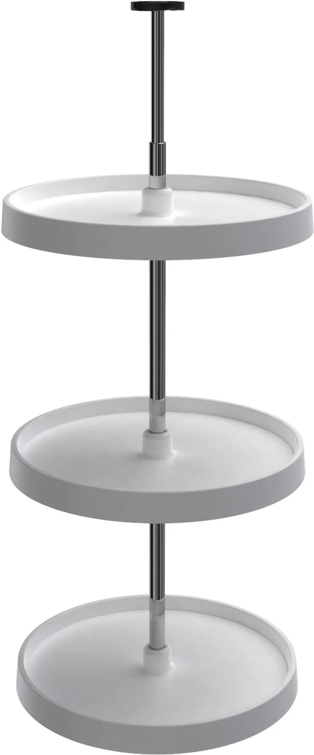 Rev-A-Shelf 18 in Polymer Full Circle Lazy Susans 3-Shelf 3073-18-536