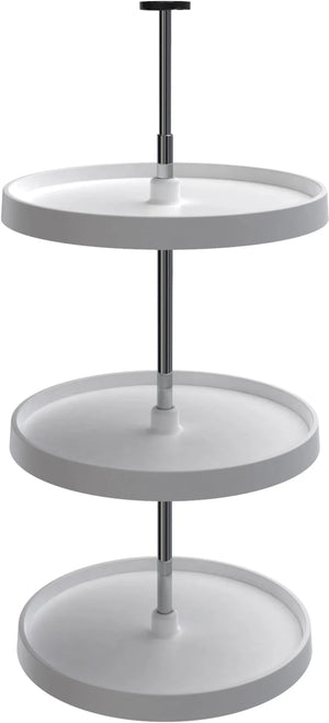 Rev-A-Shelf 20 in Polymer Full Circle Lazy Susans 3-Shelf 3073-20-536