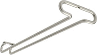 Rev-A-Shelf 16 in Satin Nickel Under Cabinet Stemware Holder 3150-16SN