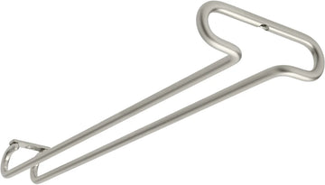 Rev-A-Shelf 16 in Satin Nickel Under Cabinet Stemware Holder 3150-16SN