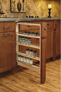 Rev-A-Shelf 3 in Base Filler Pullout Soft-Close 432-BFBBSC