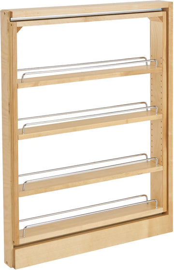 Rev-A-Shelf 3 in Base Filler Pullout Soft-Close 432-BFBBSC