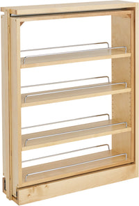 Rev-A-Shelf 6 in Base Filler Pullout Soft-Close 432-BFBBSC-6C