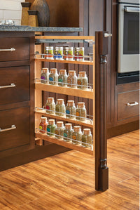 Rev-A-Shelf 3 in Base Filler Pullout Soft-Close 432-BFSC