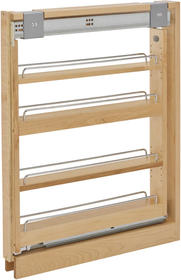 Rev-A-Shelf 3 in Base Filler Pullout Soft-Close 432-BFSC