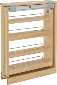 Rev-A-Shelf 6 in Base Filler Pullout Soft-Close 432-BFSC-6C