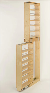 Rev-A-Shelf 6 in Tall Filler Organizer Pullout 432-TF45-6C