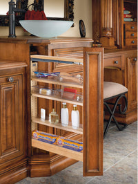 Rev-A-Shelf 3 in Vanity Filler Pullout out Soft-Close 432-VF26SC