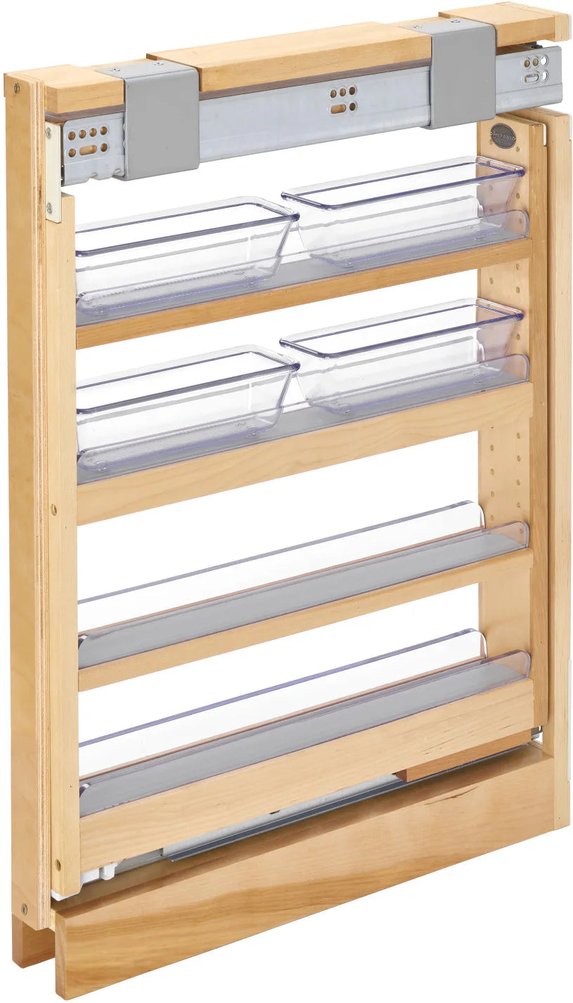 Rev-A-Shelf 3 in Vanity Filler Pullout out Soft-Close 432-VF26SC