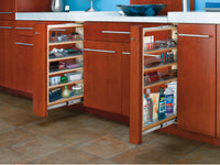Rev-A-Shelf 3 in Vanity Filler Pullout Soft-Close 432-VF30SC