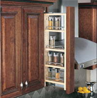 Rev-A-Shelf 3 in. W x 36 in. H Pull-Out Between Cabinet Wall Filler 432-WF36