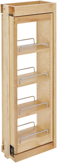 Rev-A-Shelf 6 in. W x 33 in. H Pull-Out Between Cabinet Wall Filler w/Soft-Close 432-WFBBSC33-6C