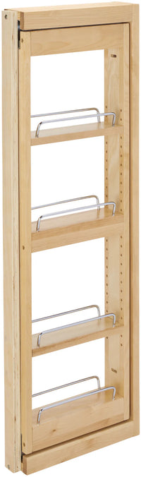 Rev-A-Shelf 3 in. W x 36 in. H Pull-Out Between Cabinet Wall Filler w/Soft-Close 432-WFBBSC36