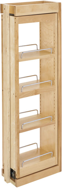 Rev-A-Shelf 6 in. W x 36 in. H Pull-Out Between Cabinet Wall Filler w/Soft-Close 432-WFBBSC36-6C