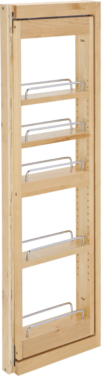 Rev-A-Shelf 3 in. W x 39 in. H Pull-Out Between Cabinet Wall Filler w/Soft-Close 432-WFBBSC39