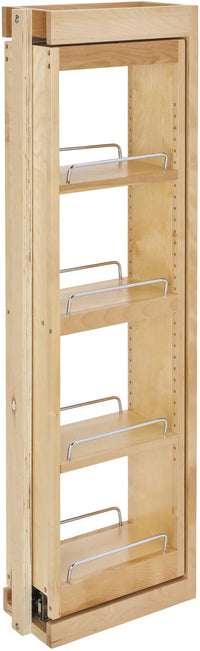Rev-A-Shelf 6 in. W x 39 in. H Pull-Out Between Cabinet Wall Filler w/Soft-Close 432-WFBBSC39-6C