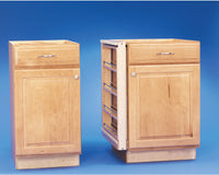 Rev-A-Shelf 3 in Stainless Steel Base Filler Pullout 434-BF