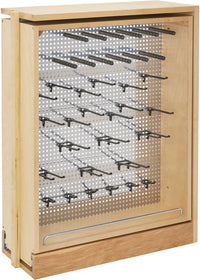 Rev-A-Shelf 9 in Stainless Steel Base Filler Pullout 433-BF-9C