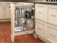 Rev-A-Shelf 3 in Stainless Steel Base Filler Pullout 434-BF