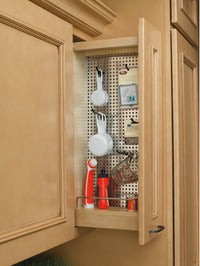 Rev-A-Shelf 5 in Base Cabinet Stainless Steel Organizer w/Soft-Close 444-BBSCWC-5SS