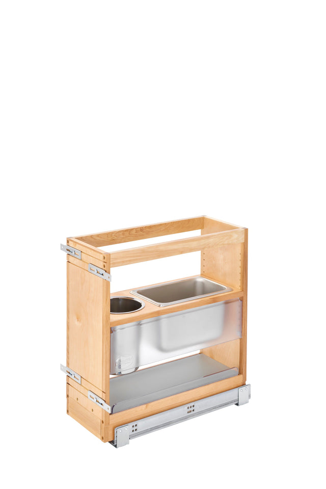 Rev-A-Shelf 20 in x 8 in Vanity Grooming Organizer w/ Soft-Close 445-VCG20SC-8