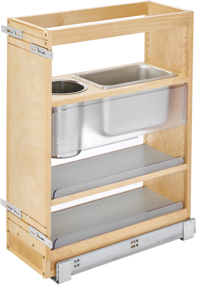 Rev-A-Shelf 25 in x 8 in Vanity Grooming Organizer w/ Soft-Close 445-VCG25SC-8