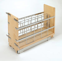 Rev-A-Shelf 5 in Tray Divider, Foil & Wrap Organizer Soft-Close 447-BCBBSC