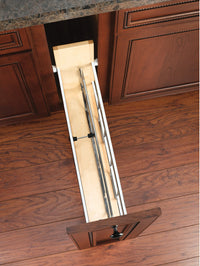 Rev-A-Shelf 5 in Tray Divider, Foil & Wrap Organizer Soft-Close 447-BCSC