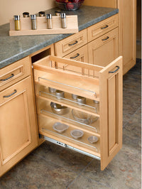 Rev-A-Shelf 5 in Spice Rack Insert for 448-BCBBSC-5C 448-08SC-SRI-1