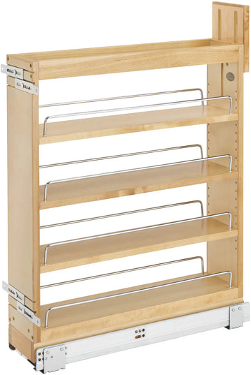 Rev-A-Shelf 5 in Base Cabinet Organizer Soft-Close 448-BCSCSD