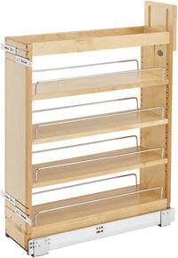 Rev-A-Shelf 6.5 in Base Cabinet Organizer Soft-Close 448-BCSC-6C