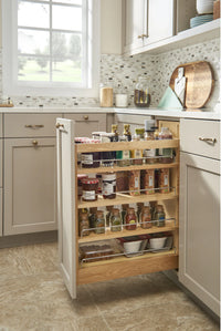 Rev-A-Shelf 9 in Base Cabinet Organizer Soft-Close 448-BCSC-9C