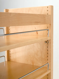 Rev-A-Shelf 11 in W X 43 in H Wood Pantry Pullout Soft Close 448-TP43-1