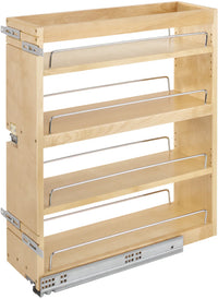 Rev-A-Shelf 7.5 in Base Cabinet Organizer Soft-Close 449-BCSC-7C