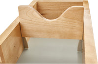 Rev-A-Shelf 30 in Vanity U-Shaped Undersink Pullout 486-30VSBSC-SM-1